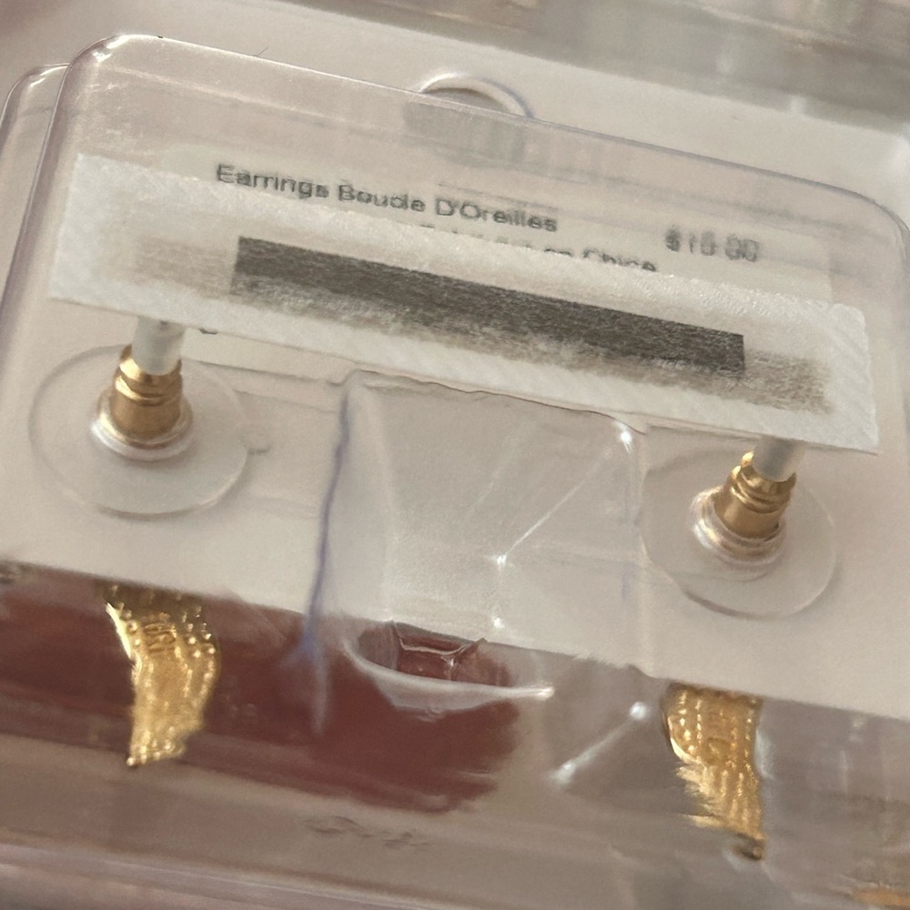 4/$5 Sugarfix by Baublebar Gold Bow Earrings NWT - Picture 7 of 8
